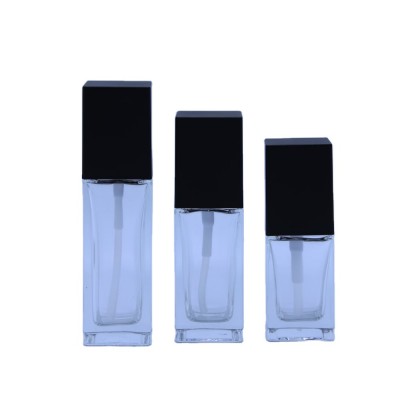 20ml 30ml 40ml 50ml Pump Glass Bottle Series for Cosmetic